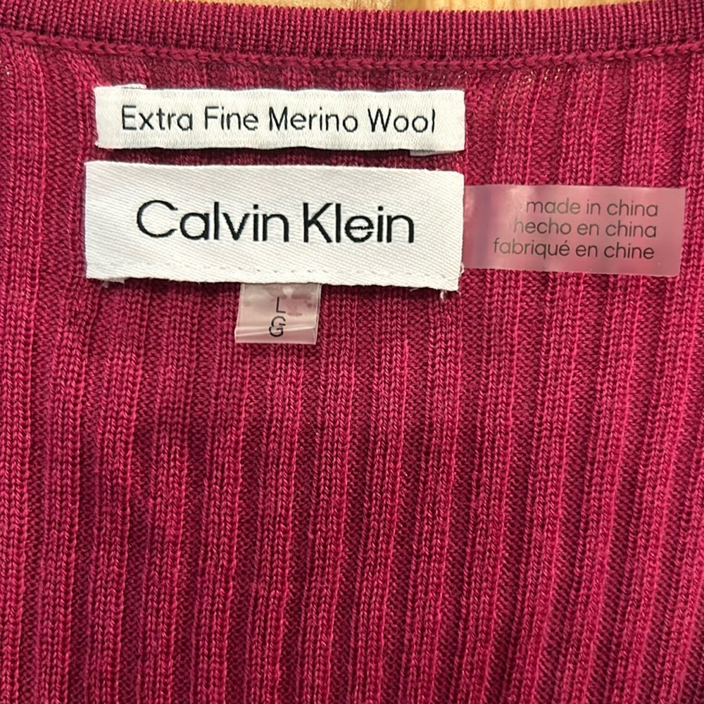 CALVIN KLEIN Ribbed Sweater - Picture 6 of 6